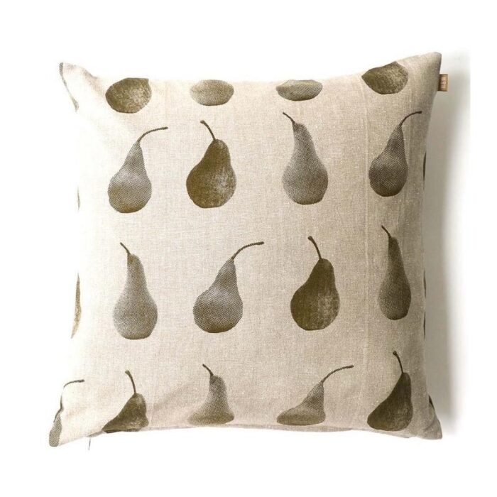 Pear Cushion - Khaki Green