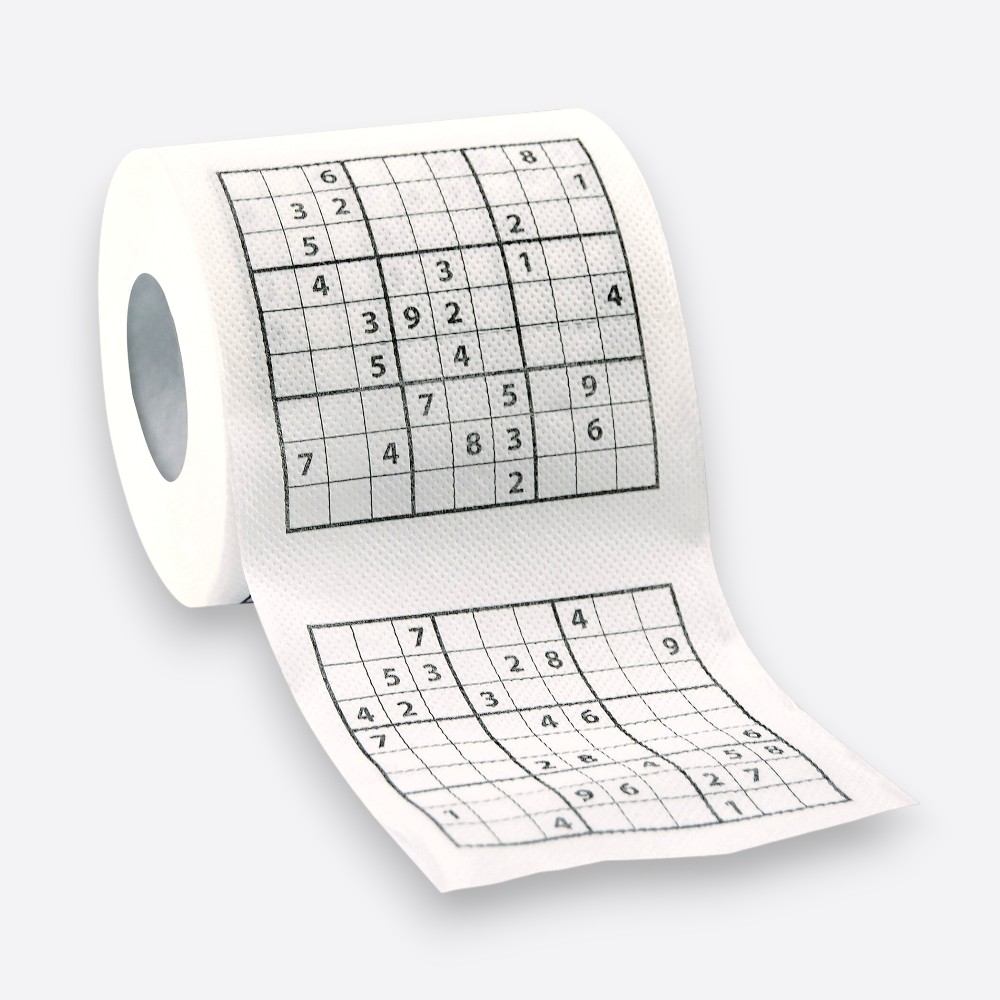 Do Not Disturb Sudoku Toilet Roll