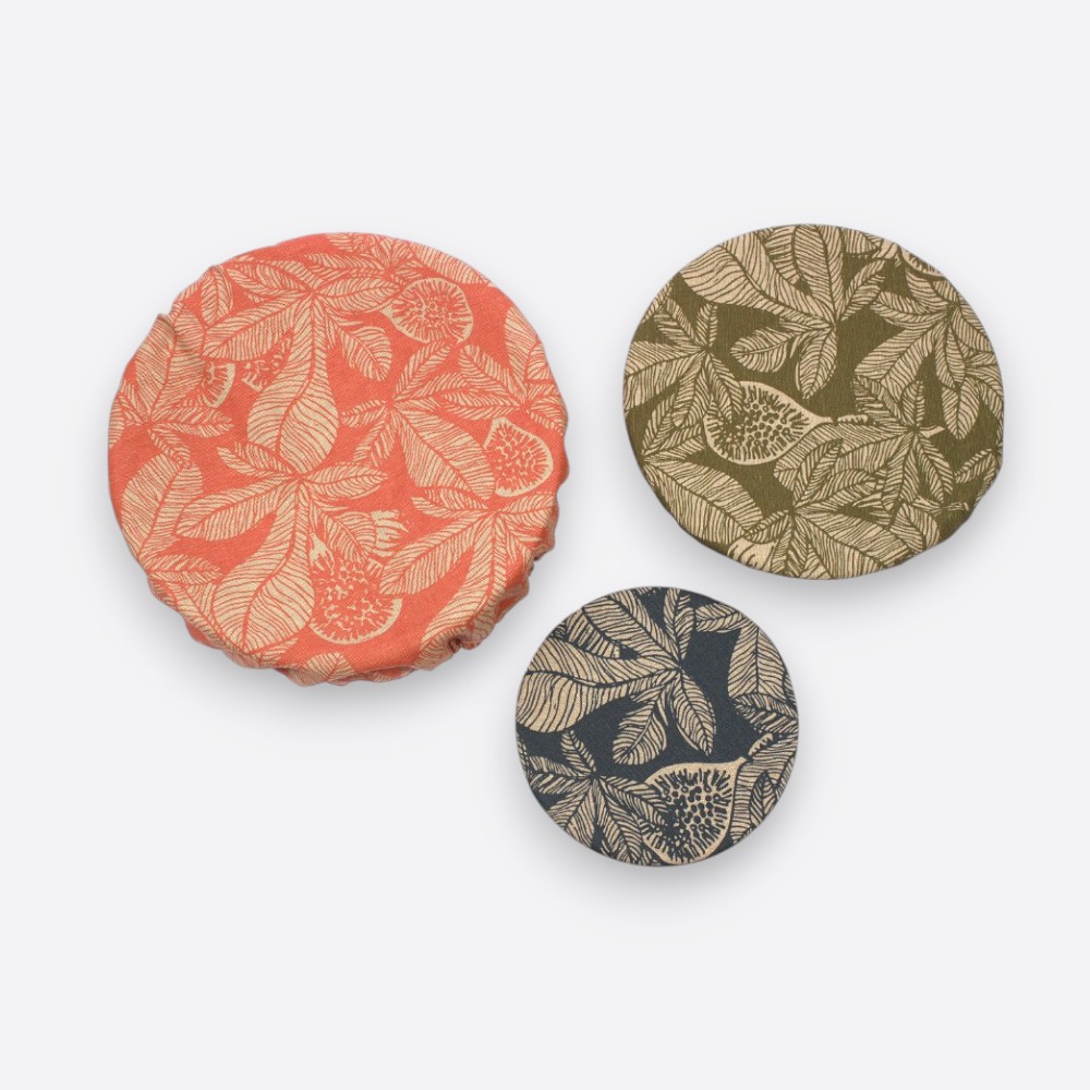 Fig Tree Recycled Cotton Food Covers Set of 3