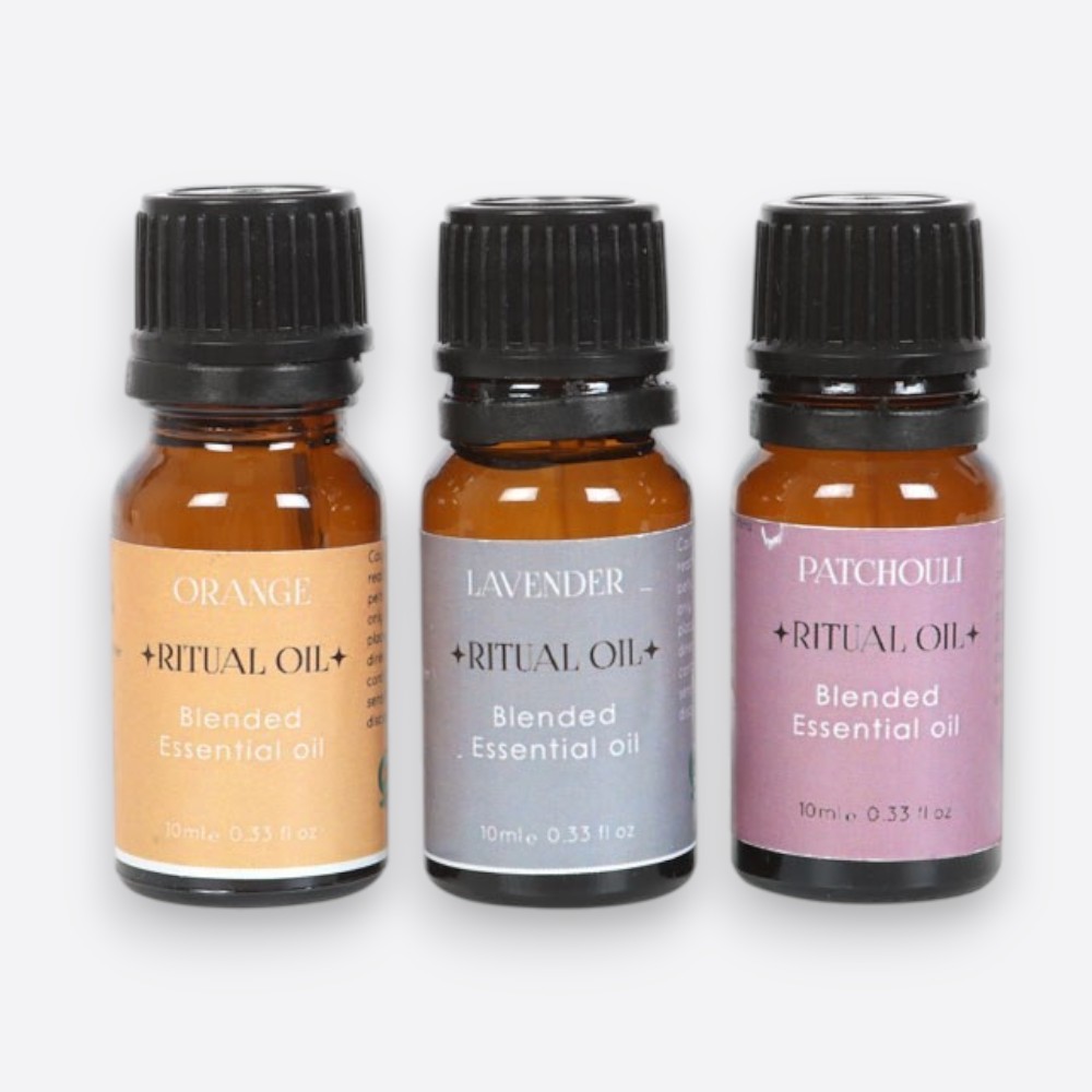 Stress Less Ritual Essential Oil Set – 3 x 10ml