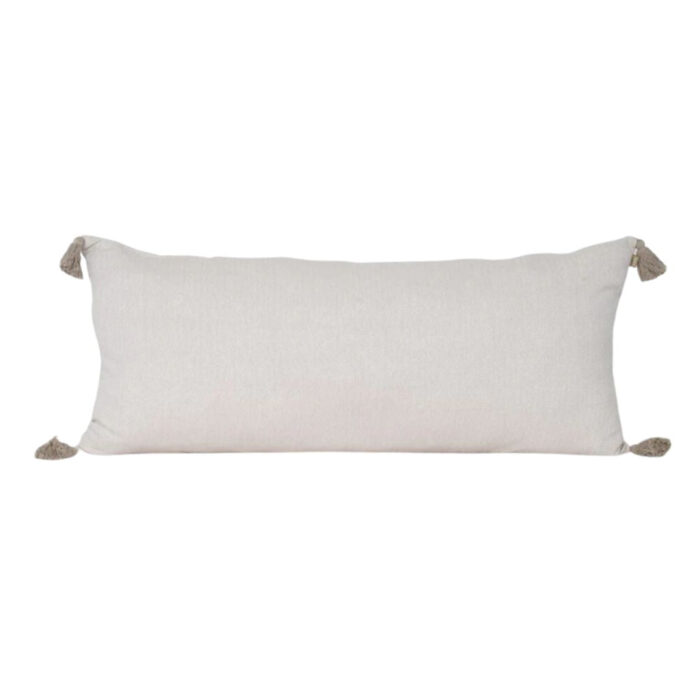 Herringbone Long Cushion 40x90cm - Taupe