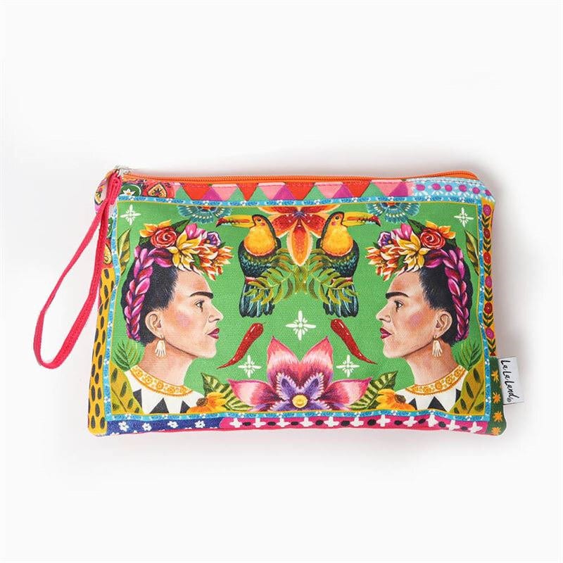 Viva La Vida Cotton Clutch Purse
