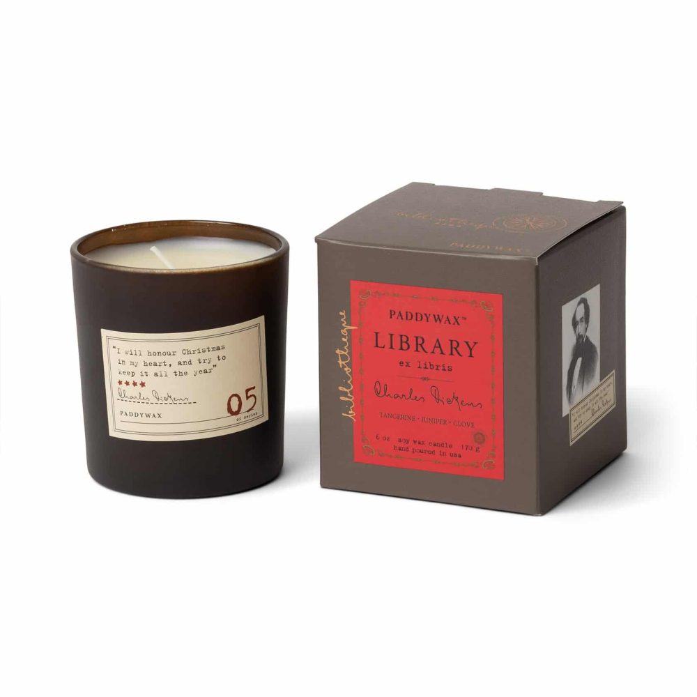 Library 6 oz Candle – Charles Dickens