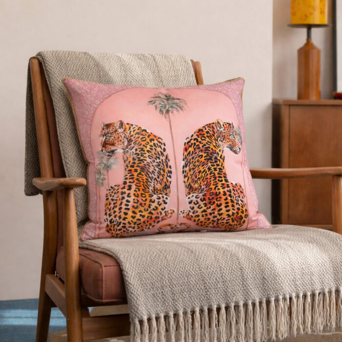 Leopard Art Cushion